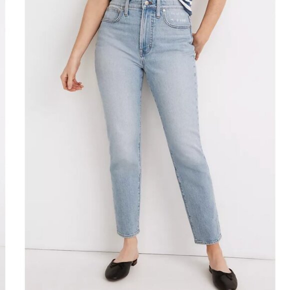 NWT Madewell Curvy Perfect Vintage Jeans 33T - Picture 2 of 4